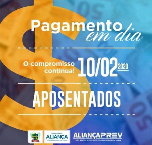 Pagamento em dia!